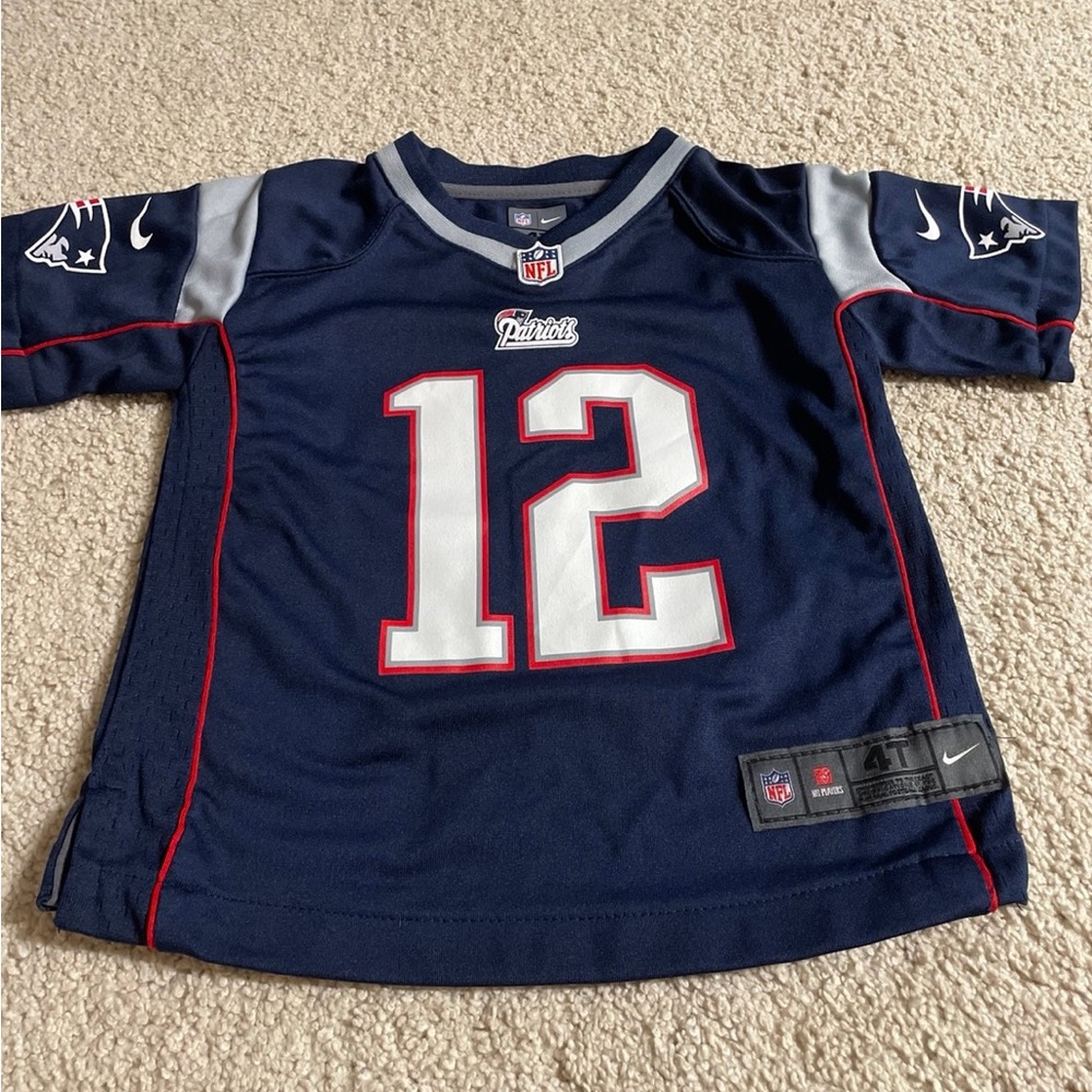 Kids toddler Tom Brady jersey